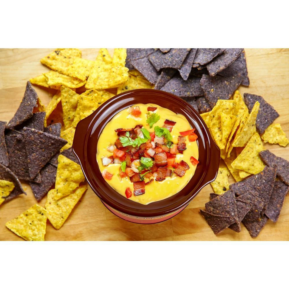 .65 Qt. Red And Green Slow Cooker With Removable Pot 5 .65 Qt. Red And Green Slow Cooker With Removable Pot - Image 5