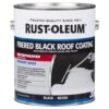 Rust-Oleum 0.9 Gal. 350 Fibered Black Asphalt Roof Coating (2-Pack)