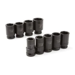 1 In. Drive 1-2 In. 6-Point Deep Impact Socket Set (9-Piece) -arbor Shop 02217a561fe5f0db30e409e91cb3861b
