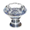1-1/8 In. Dia Clear K9 Crystal Diamond Shape Cabinet Knob (10-Pack)