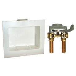 1/2 In. Brass Washing Machine Automatic Timer Valve With Installation Box
