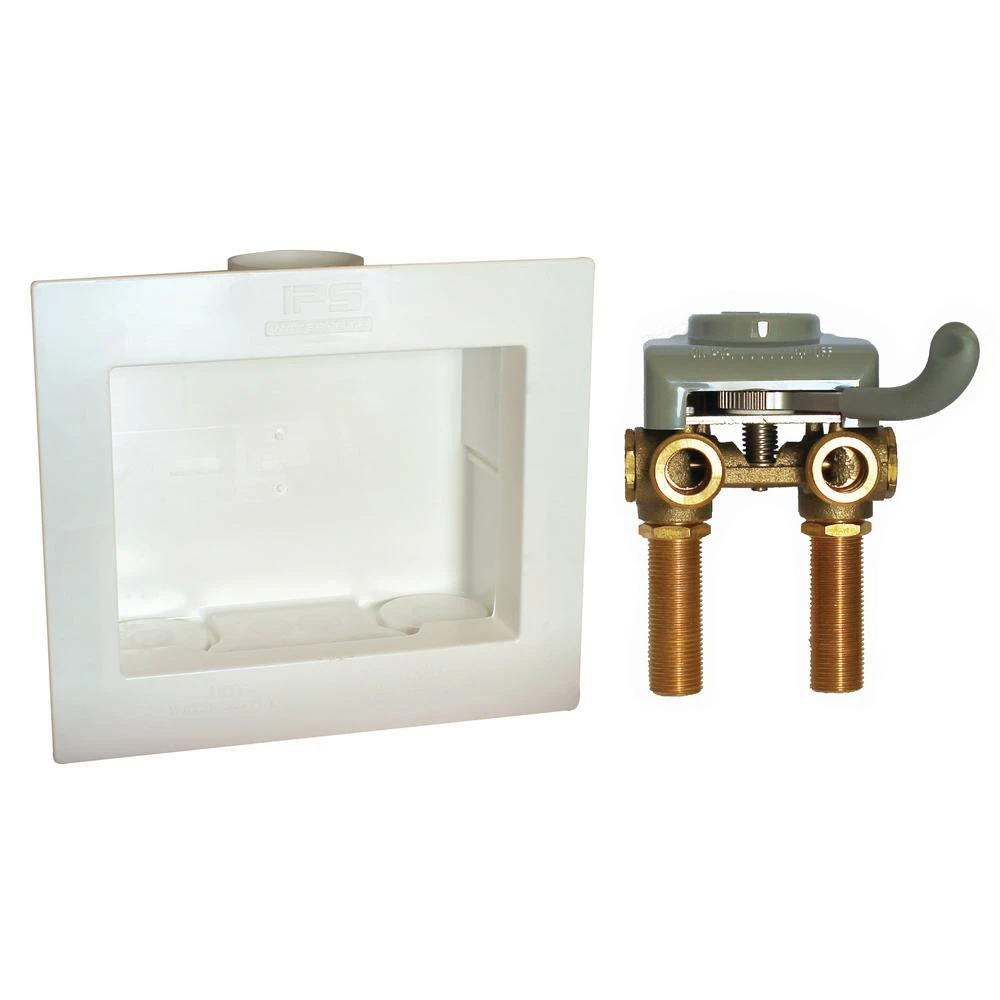 1/2 In. Brass Washing Machine Automatic Timer Valve With Installation Box 1 1/2 In. Brass Washing Machine Automatic Timer Valve With Installation Box