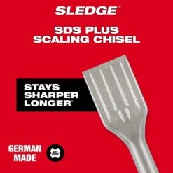 1-1/2 In. X 10 In. SDS-Plus SLEDGE Steel Scaling Chisel -arbor Shop 09aa29ab9a88b4a13b880a0b363c1257