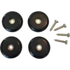 1-1/2 In. Heavy-Duty Anti-Skid Surface Pads (4 Per Pack)