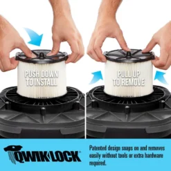 1-Layer Standard Pleated Paper Filter For 3 To 4.5 Gal. RIDGID Wet/Dry Shop Vacuums -arbor Shop 0c47d216305a1e9ead1f36d4861cfa23 da7623de 5bf8 4d05 a578 7ee180bc7678