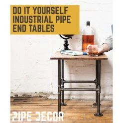 1/2 In. Black Pipe 16.5 In. W X 19.5 In. H "H" Design End Table Leg Kit 11 1/2 In. Black Pipe 16.5 In. W X 19.5 In. H "H" Design End Table Leg Kit -arbor Shop 0dd3a97f21d8ffb41239a551b39e0396