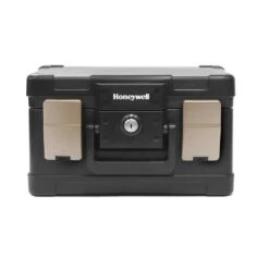Honeywell 0.15 Cu. Ft. Molded Fire Resistant And Waterproof Portable Chest With Carry Handle, Key And Double Latch Lock -arbor Shop 0e52ffcd03e8f711648b1838d9a58135