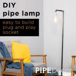 1/2 In. Black Steel Pipe 56 In. H Reader Floor Lamp Kit -arbor Shop 0eda55bdbfe4ae2d688c7fe33196b465