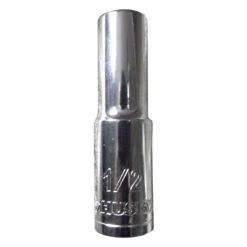 Husky 1/2 In. Drive 1/2 In. 12-Point SAE Deep Socket