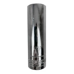 Husky 1/2 In. Drive 17 Mm 12-Point Metric Deep Socket