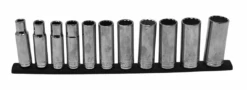 Husky 1/2 In. Drive Deep SAE Impact Socket Set (11-Piece)