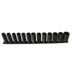 Husky 1/2 In. Drive Metric Deep Impact Socket Set (13-Piece)