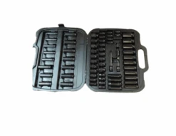 Husky 1/2 In. Drive SAE/Metric Impact Socket Set (64-Piece)