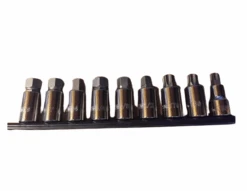 Husky 1/2 In. Drive Torx And Hex Bit Socket Set (9-Piece)