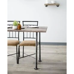 1 In. X 2.5 Ft. L Black Steel Pipe Flange Table Leg Kit (Set Of 4) -arbor Shop 1495ffd00c5b5b49ea7ec77bc6dc0400