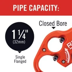 1-1/4 In. To 1-1/2 In. PTEC 3000 Plastic Tubing Cutter -arbor Shop 158361257c17449a9d3c1259768e0447