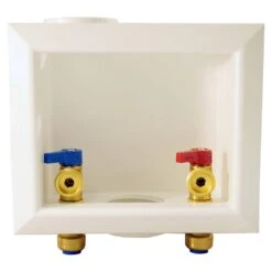 1/2 In. Brass Push-to-Connect X 3/4 In. Male Hose Thread Washing Machine Outlet Box