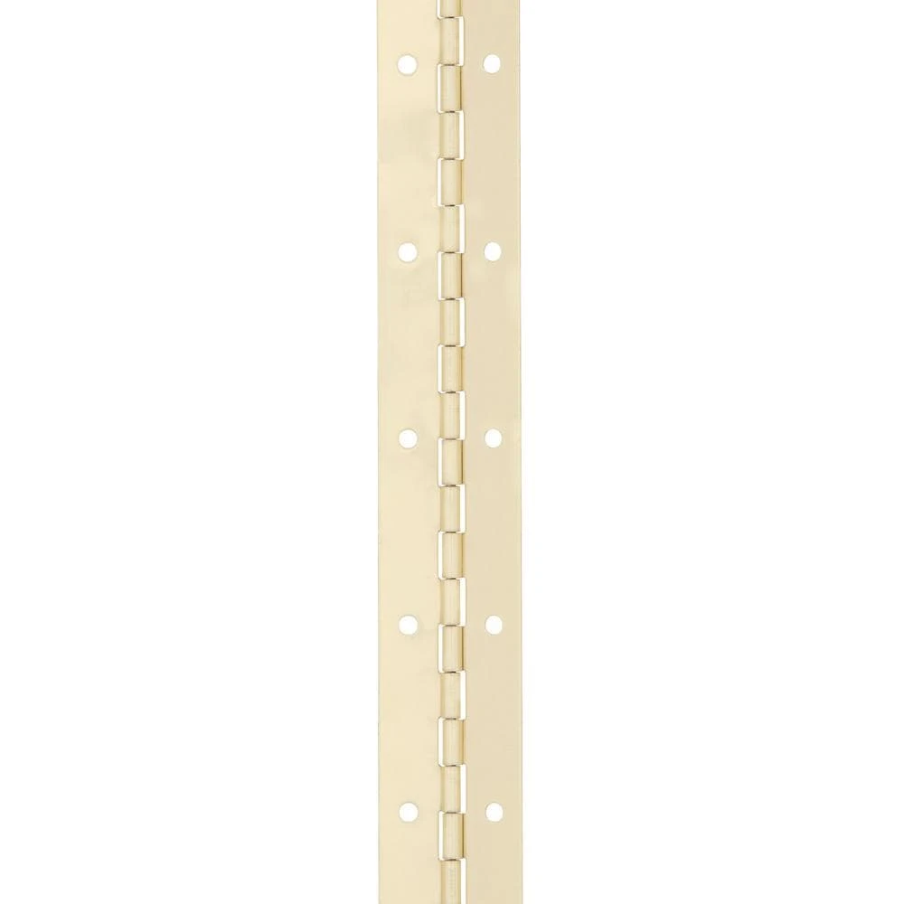 1-1/2 In. X 48 In. Bright Brass Continuous Hinge 2 1-1/2 In. X 48 In. Bright Brass Continuous Hinge - Image 2