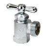 1/2 In. FIP X MHT Chrome-Plated Brass Washing Machine Valve