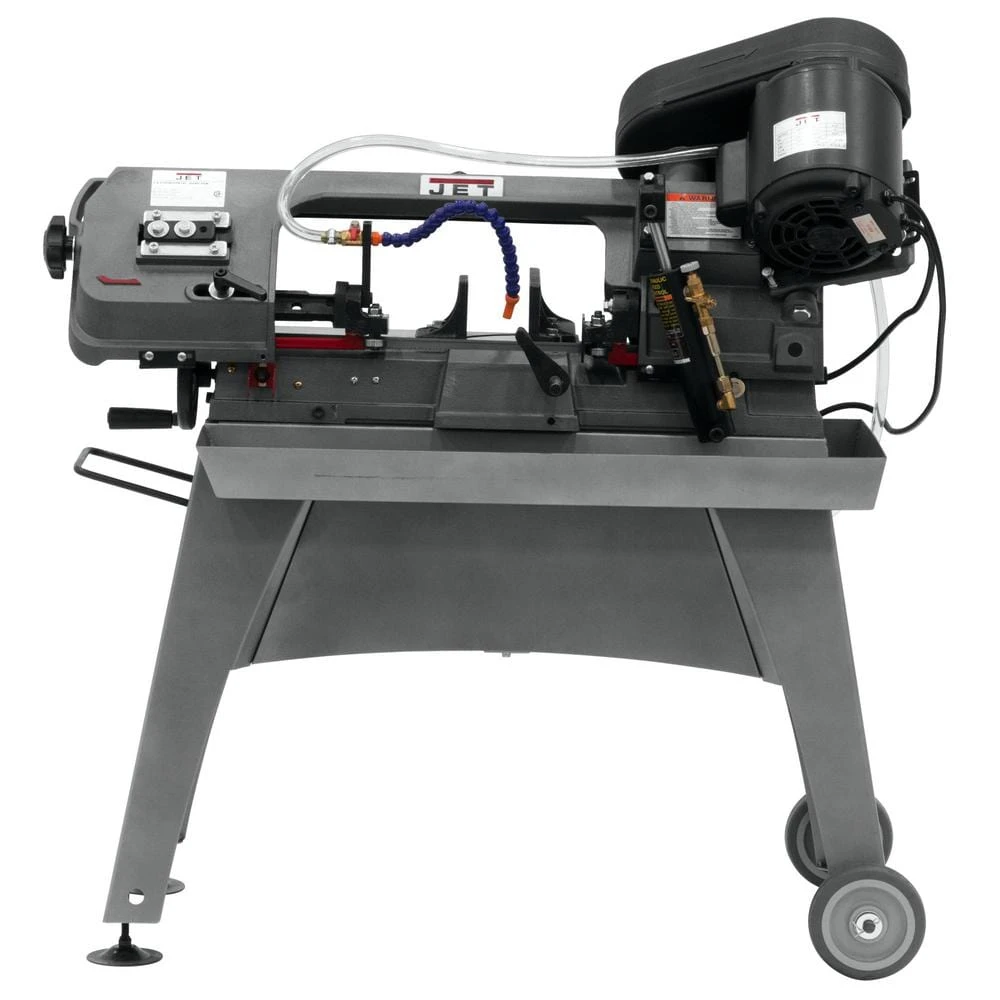 1/2 HP 5 In. X 8 In. Wet Metalworking Horizontal Band Saw With Rolling Stand, 3-Speed, 115-Volt, J-3230 4 1/2 HP 5 In. X 8 In. Wet Metalworking Horizontal Band Saw With Rolling Stand, 3-Speed, 115-Volt, J-3230 - Image 4