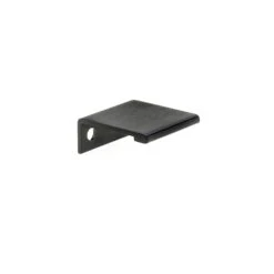 Richelieu 1 In. (25 Mm) Brushed Black Contemporary Drawer Edge Pull