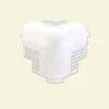 1-1/2 In. Vinyl 3-Way Bullnose Corner Cap (50-Pack)