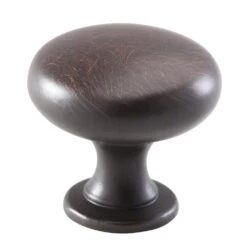 1-1/4 In. Oil Rubbed Bronze Mushroom Cabinet Knob (25-Pack) -arbor Shop 27ad1ba101445aa359aa885ff0cc7e18