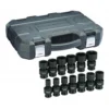 1/2 In. Drive 6-Point Standard Universal Impact SAE Socket Set (13-Piece)