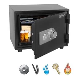 Honeywell 0.58 Cu. Ft. Fire Resistant Safe With Dual Combination And Key Lock Security -arbor Shop 2b2bfa790bb45e6fad036aebcaa46548