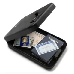 1-Gun Black Portable Travel Dial Lock Gun Safe, Black -arbor Shop 2ccc941a72648d6791f6f510531a11a0