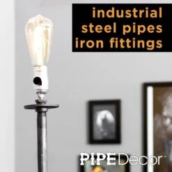 1/2 In. Black Steel Pipe 69 In. H Torch Style Floor Lamp Kit 12 1/2 In. Black Steel Pipe 69 In. H Torch Style Floor Lamp Kit -arbor Shop 2f1696523d32ac864c5109c390001360