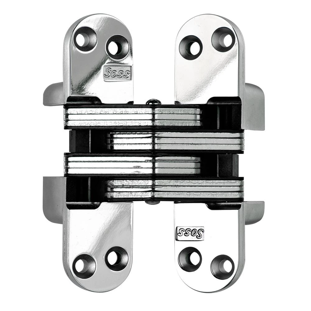 1-1/8 In. X 4-5/8 In. Satin Chrome Invisible Hinge 12 1-1/8 In. X 4-5/8 In. Satin Chrome Invisible Hinge - Image 12