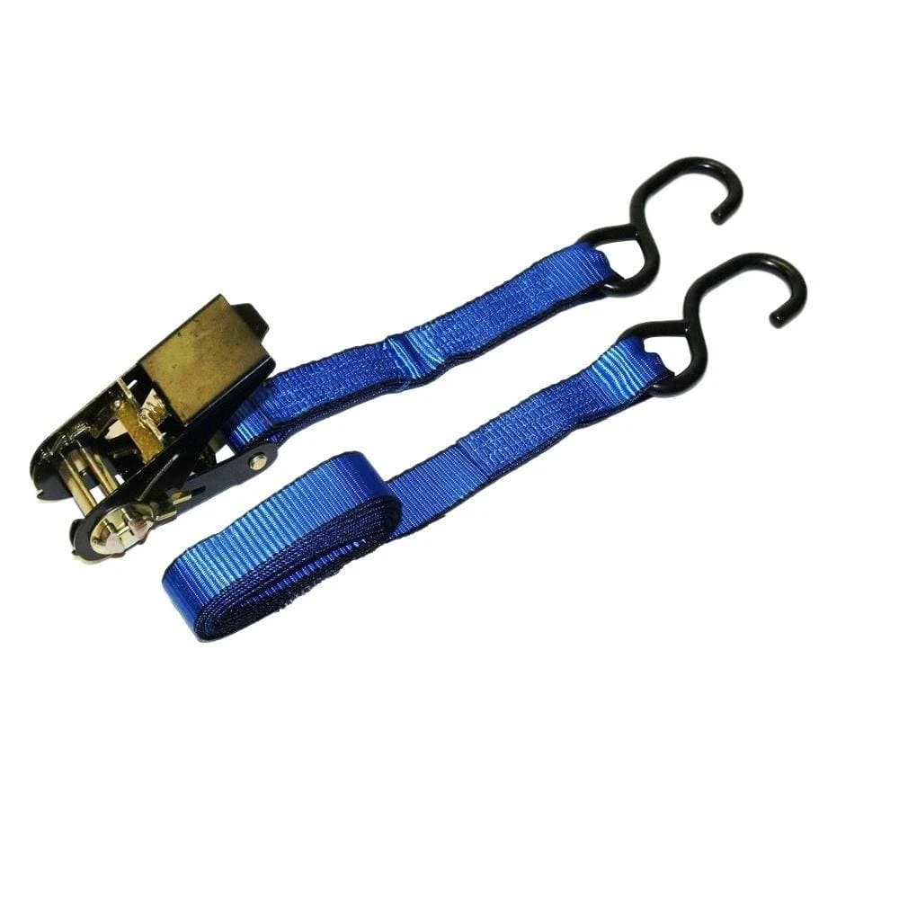 1 In. X 6 Ft. Tie-Downs Strap With 900 Lbs. S-Hook 1 1 In. X 6 Ft. Tie-Downs Strap With 900 Lbs. S-Hook