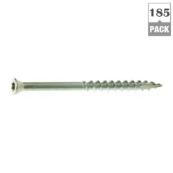 #7 X 1-5/8 In. X 1 Lb. Stainless Steel Trim Screw -arbor Shop 35153d6e9e5aace168db67d792218315