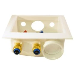 1/2 In. Brass Push-to-Connect X 3/4 In. Male Hose Thread Washing Machine Outlet Box -arbor Shop 35360334b9479b42bc9a5978a0d7715b