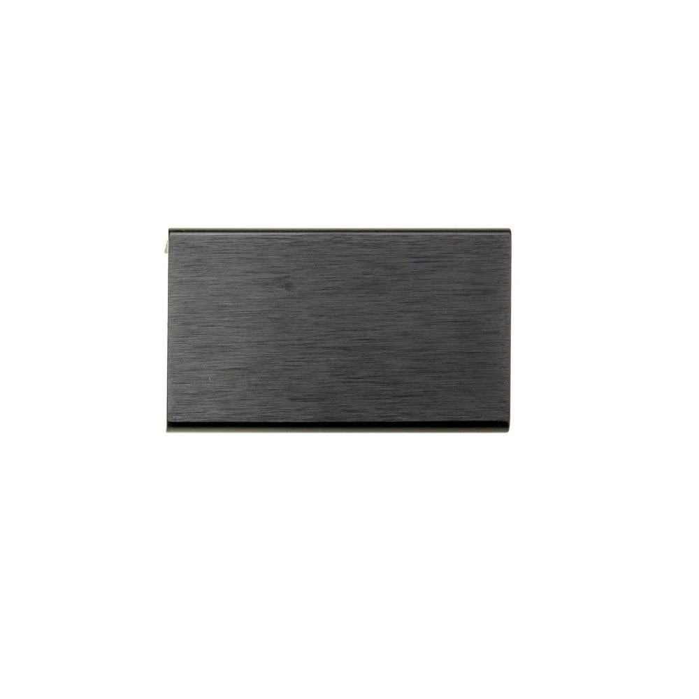 1-31/32 In. (50 Mm) Brushed Black Contemporary Drawer Edge Pull 3 1-31/32 In. (50 Mm) Brushed Black Contemporary Drawer Edge Pull - Image 3