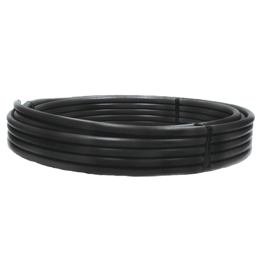 1 In. X 100 Ft. Plastic 250 Psi Copper Tubing Size Pipe In Black 1 1 In. X 100 Ft. Plastic 250 Psi Copper Tubing Size Pipe In Black