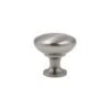1-1/4 In. Satin Nickel Round Solid Cabinet Knob (10-Pack)