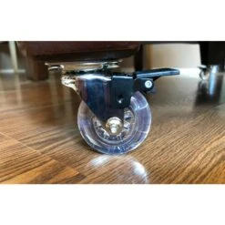 1.4 In. Mini-Jewel Swivel Caster With Brake And 88 Lbs. Load Capacity (4-Pack) -arbor Shop 3a31304cd15ef4d535fbc60e47de79c8