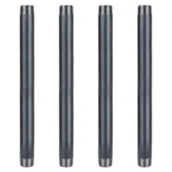 1-1/4 In. X 24 In. Industrial Steel Grey Plumbing Pipe In Black (4-Pack) 5 1-1/4 In. X 24 In. Industrial Steel Grey Plumbing Pipe In Black (4-Pack) -arbor Shop 3ce2cb38b8fcb0995847125797cb2831