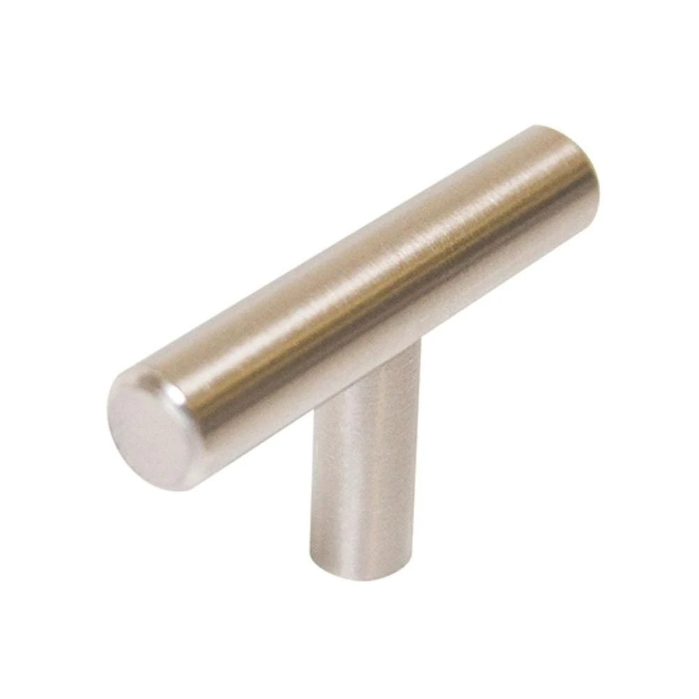 1.54 In. Stainless Steel Cabinet T-Pull Knob Value Pack (10-Pack) 4 1.54 In. Stainless Steel Cabinet T-Pull Knob Value Pack (10-Pack) - Image 4
