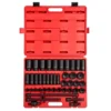 1/2 In. Drive SAE Master Impact Socket Set (43-Piece)