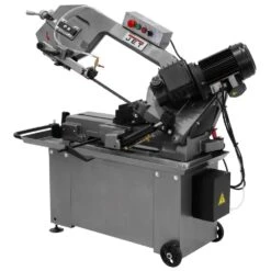 JET 1 HP 8 In. X 14 In. Geared Head Metalworking Horizontal Bandsaw With Closed Stand, 3-Speed, 115/230-Volt, HBS-814GH