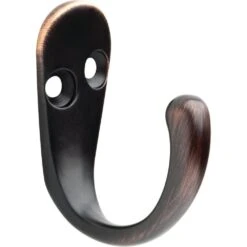 1-13/16 In. Matte Black Single Wall Hook (6-Pack) -arbor Shop 463b7c3efd5ab08aa1d9eb01f20c627c