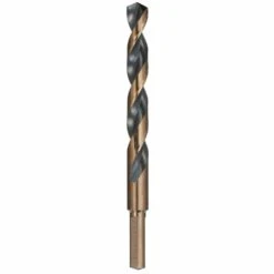 1/2 In. Black And Gold Split Point Drill Bit -arbor Shop 4838ae1de1c0aaed9817d749ce648d24