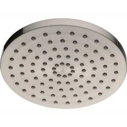 1-Spray 8 In. Single Wall Mount Fixed Rain Shower Head In Chrome -arbor Shop 49e6756e179045cc23e634fb7b096a37