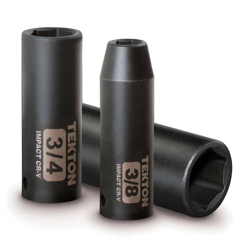 1/2 In. Drive 3/8 - 1-1/4 In. 6-Point Deep Impact Socket Set (14-Piece) 2 1/2 In. Drive 3/8 - 1-1/4 In. 6-Point Deep Impact Socket Set (14-Piece) - Image 2