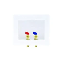 1/2 In. Expansion PEX Plastic Dual Drain Washing Machine Outlet Box