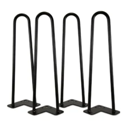 1/2 In. Dia. 28 In. Mid-Century Modern Raw Steel Hairpin Table Legs, (4-Pack) 10 1/2 In. Dia. 28 In. Mid-Century Modern Raw Steel Hairpin Table Legs, (4-Pack) -arbor Shop 4cfe4f78563df4df76e298a2c26c466b a97ef21f 5602 46d2 9bca ca303a447a5b