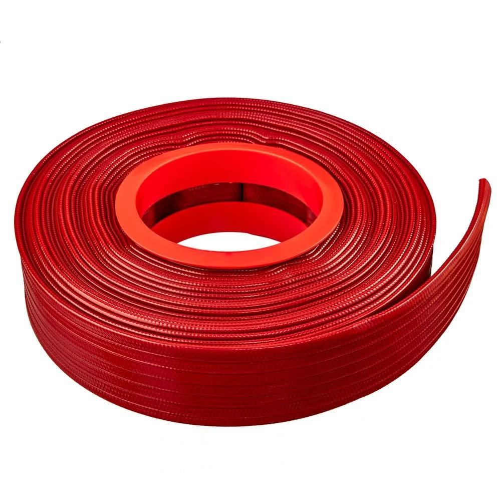 1-1/2 In. Dia X 100 Ft. Red PVC 10 Bar High Pressure Lay Flat Discharge And Backwash Hose 1 1-1/2 In. Dia X 100 Ft. Red PVC 10 Bar High Pressure Lay Flat Discharge And Backwash Hose